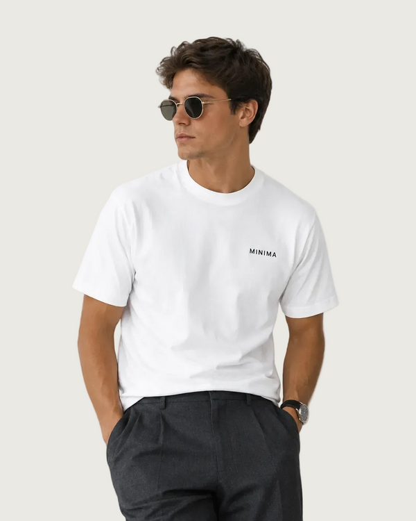 White MINIMA T-shirt