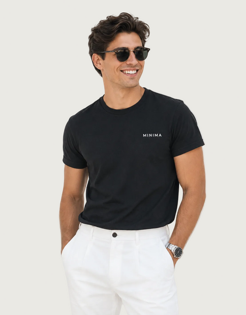 Black MINIMA T-shirt
